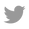 Grey Twitter Icon